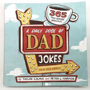 365 Daily Dose Dad Jokes Wisecracks Riddles Very Funny Family Friendly Humor-New